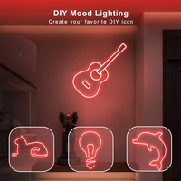 Neonawall - Tira de Luces LED de Neón RGB Personalizadas al por Mayor, Luces de Neón Flexibles para Gabinetes, Decoración para el Hogar, Bodas, Fiestas y Eventos