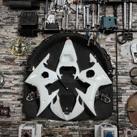 YINGSI MC-CKA186 Nouveau Kit de Carénage Complet ABS pour Moto Yamaha YZF R6 R6S 2003-2009, Style Chinois Chic, Non Peint, pour Rénovation/Mise à Niveau