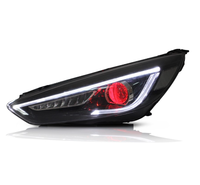 Venta al por Mayor de Conjuntos de Faros Delanteros LED con Intermitentes Secuenciales para Ford Focus 2015-2017