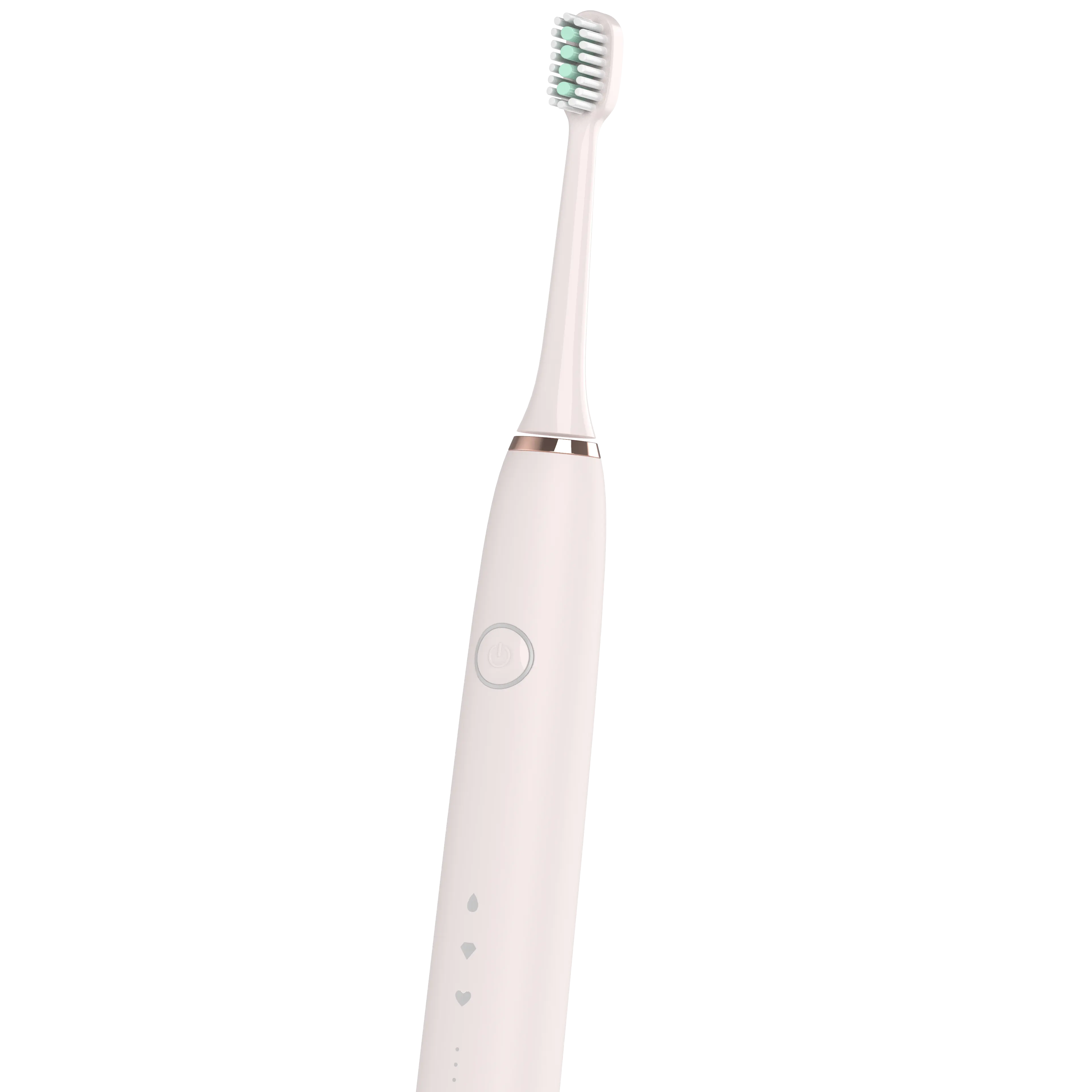 IPX5-7 Adult Timer Oral Cleaning Whitening Teeth Brush Soft Bristle Sonic Electric Toothbrush Head Replacement