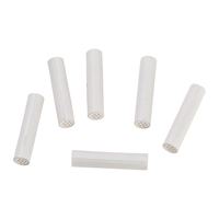 Filtres à pipe à fumer du tabac 9mm Tube de charbon actif filtre en papier Double face en plastique fumer des outils de charbon de bois actif