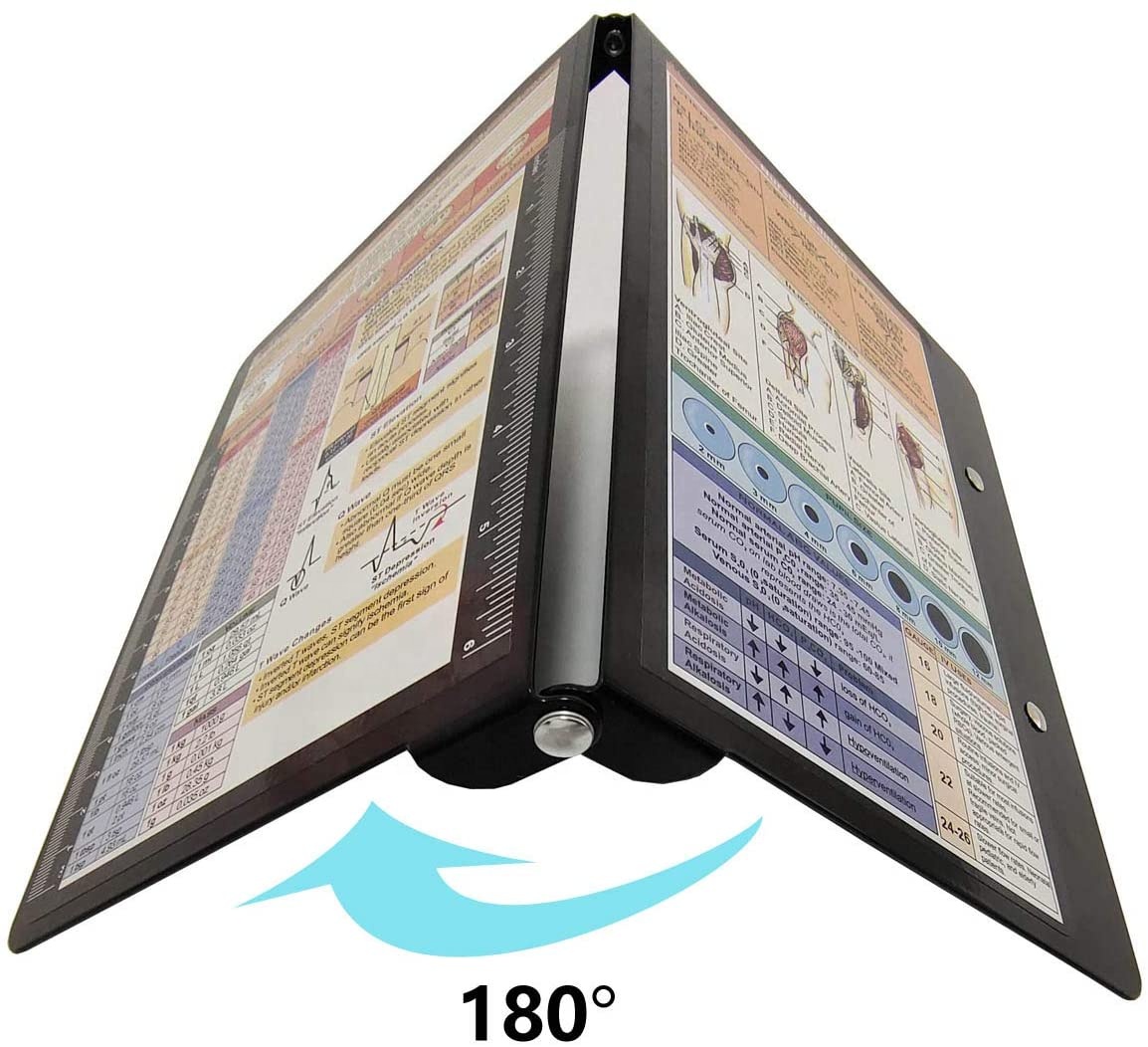 Amazon  Hot Sale  Custom Logo Aluminum Alloy Medical Folder Clip Nursing Foldable Clipboard