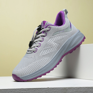 Zapatillas para caminar a <span class=keywords><strong>la</strong></span> moda para mujer signora ragazza sneaker maglia maglia grandi dimensioni casual scarpe da corsa uomo Sneaker - Product Image 1