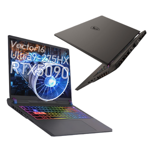 แล็ปท็อปขายส่ง Rtx5080-wifi6e Vector16 Core Ultra 9 275hx Gamer Rtx 5080 5090 นิ้ว 2.5k 240hz สำหรับเล่นเกมส์ สำหรับการสั่งซื้อจำนวนมาก Msi - Product Image 1