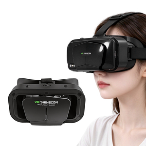 แว่นตา VR ป้องกันแสงสีฟ้า แว่นตา 3D VR น้ำหนักเบาเป็นพิเศษ ป้องกันดวงตา ปรับระยะโฟกัสได้ สำหรับเล่นเกมและดูหนัง ของขวัญ - Product Image 1
