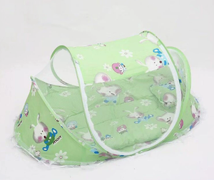 Moustiquaire de sécurité mignonne 2026 avec couette et oreiller <span class=keywords><strong>pour</strong></span> bébé - Product Image 5