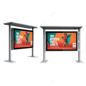 Layar Sentuh Lcd untuk Baca Luar Ruangan Layar Sentuh Lcd Tampilan Iklan Tv Lcd Layar Ad Stan Sentuh Disesuaikan Layar Monitor Led Lcd Baru