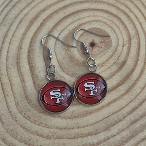 ต่างหูรูปผีเสื้ออัลลอยด์คุณภาพสูง ทันสมัย สำหรับทีมฟุตบอลลีก ของขวัญสำหรับทุกเพศ ขายส่งข้ามพรมแดน เครื่องประดับแฟชั่น - Product Image 6