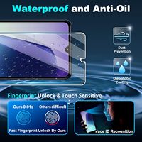 Coque anti-rayures sans bulles pour Xiaomi Redmi 14C Protecteur d'écran en verre trempé Flim pour Redmi 12C