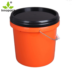 Hot bán <span class=keywords><strong>10L</strong></span> 20L 5gallon Vòng và vuông nhựa sơn xô container với nắp thiếc và PP chất liệu - Product Image 3