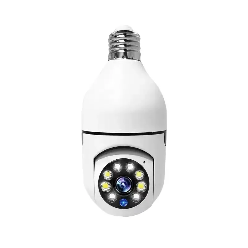 Home Wireless Light Bulb Camera Wifi Surveillance equipment 1080p hd ip security camera ai auto ip cctv camera system