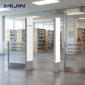 Système de contrôle d'accès par <span class=keywords><strong>portique</strong></span> de sécurité <span class=keywords><strong>RFID</strong></span> pour bibliothèque scolaire, <span class=keywords><strong>portique</strong></span> <span class=keywords><strong>RFID</strong></span> UHF 840-960 MHz pour la sécurité des bibliothèques - Product Image 1
