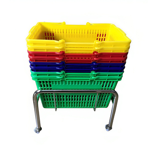 Venta Directa de Fábrica: Juego de Cestas Metálicas Móviles para Mostrador, Soporte de Almacenamiento de Verduras, Cesta para Frutas, Soporte para Cestas de Frutería - Product Image 1