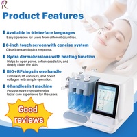 Réduction en temps limité : Appareil Hydra 6 en 1 pour le visage, peeling aquatique, dermabrasion, élimination des points noirs