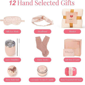 12 pièces panier-cadeau pour les anniversaires <span class=keywords><strong>de</strong></span> <span class=keywords><strong>la</strong></span> fête des mères paquet <span class=keywords><strong>de</strong></span> soins personnels après <span class=keywords><strong>la</strong></span> chirurgie boîte <span class=keywords><strong>de</strong></span> récupération pensant à vous boîte-cadeau - Product Image 2