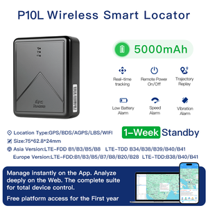 Localizador <span class=keywords><strong>satelital</strong></span> inalámbrico de 5000mAh, rastreador <span class=keywords><strong>GPS</strong></span> 4G para coches, motocicletas, rastreador <span class=keywords><strong>GPS</strong></span> magnético, posicionamiento GSM GPRS, vista de seguimiento de PC - Product Image 1