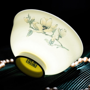 Vajilla de gama alta, cuenco y plato Jingdezhen, porcelana de hueso fino, juego de vajilla <span class=keywords><strong>chino</strong></span> con flores y pájaros, platos de cerámica - Product Image 6