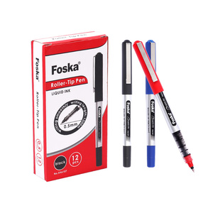 Bolígrafos <span class=keywords><strong>de</strong></span> <span class=keywords><strong>Tinta</strong></span> Líquida Foska <span class=keywords><strong>de</strong></span> Colores Surtidos para Firmar, Tomar Notas, Escribir en Diario, Dibujar, Bocetar, Subrayar, Ilustrar y Delinear - Product Image 1