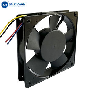AM12025HB4W doble voltaje 50HZ 60HZ 115V 230VAC ventilador 15W13W Axial Muffin ventilador rodamiento de bolas 120x25mm ventilador de ventilación de refrigeración 4 cables - Product Image 3
