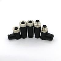Cable Conector Macho CL4-12 M12 de 4 Pines para Sensor de Proximidad, Interruptor Fotoeléctrico, Longitud Personalizada de 2m/5m