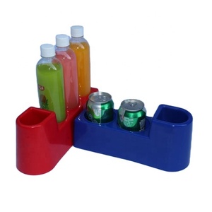 Uporqs — caisse de bière Portable pliable, <span class=keywords><strong>panier</strong></span> de rangement pour boissons alcoolisées, à empiler, en plastique, 24 bouteilles - Product Image 2