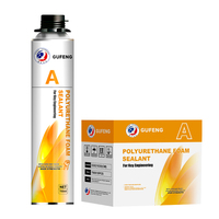 Fabricant de mousse de polyuréthane haute densité, mousse PU facile à appliquer au pistolet pour la décoration de fenêtres