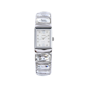Guarda l'orologio da <span class=keywords><strong>donna</strong></span> con quadrante piccolo di marca impermeabile tempestato di diamanti da <span class=keywords><strong>donna</strong></span> - Product Image 3