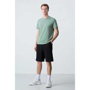 Shorts en coton pour homme Tommylife, coupe standard, noir, taille S, respirant, vêtements décontractés - Product Image 6