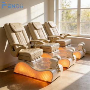 Sillón de Pedicura Eléctrico Reclinable sin Tuberías para Salón de Belleza, Muebles Profesionales para Salón de Uñas, Silla de <span class=keywords><strong>Spa</strong></span> para el Cuidado de los Pies - Product Image 1