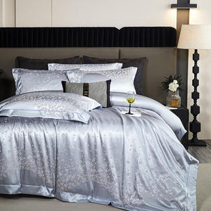 यूरोपीय शैली की आधुनिक जैक्वार्ड हाई-एंड 60 एस/2 सैटिन आराम आराम से शादी उपहार घर सजावट के लिए - Product Image 4