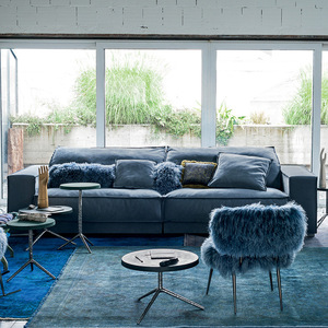Italian Minimalist Tech Fabric Budapest <b>Sofa</b> Light Luxury Corner Combination Fabric <b>Sofa</b> For <b>Small</b> Living Room - Product Image 5