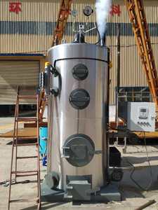 100GK-2000kg dọc SINH KHỐI mùn cưa hạt tự động sưởi ấm hơi nước nồi hơi Máy phát điện hơi nước - Product Image 4