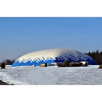 Dôme gonflable moderne en PVDF pour stades sportifs, terrains de sport, garages, abris, piscines, basketball, football, soccer