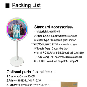 Cabina de Fotos Selfie <span class=keywords><strong>Fotomaton</strong></span> al por Mayor, Máquina de Fotos Mágica, Espejo Fotográfico para <span class=keywords><strong>Bodas</strong></span> en Venta - Product Image 5
