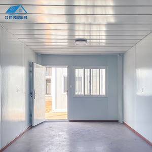 Conteneur préfabriqué à assemblage rapide de 20 pieds et 40 pieds, panneau sandwich plat pour maison/bureau/ferme/hôtel, conteneur portable détachable - Product Image 6