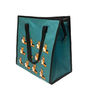 Sac isotherme durable en tissu Oxford rayé, sac isotherme pour le petit-déjeuner, le déjeuner, le pique-nique, les voyages, sac isotherme pour aliments frais, boîte à bento - Product Image 6