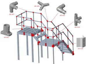 Industrial línea escalera Accesorios - Product Image 2