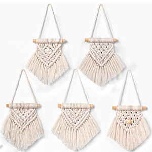 New Arrival Handmade Wall Hanging <strong>Mini</strong> <strong>Macrame</strong> Wall Hanging <strong>Macrame</strong> Hanging for Wall - Product Image 4
