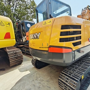 Excavadora de cadenas usada SANY SY60C-9, 95% original, importada, para proyectos de minería, en venta - Product Image 2