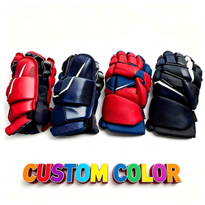 Guanti da Hockey su Ghiaccio Premium BD per Bambini 10-15 Pollici S/M/L Traspiranti Comodi Protezione Antiurto in Fibra di Carbonio Spessa Personalizzabili - Product Image 2