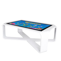 Table basse interactive d'affichage à cristaux liquides d'écran tactile de conception de maison intelligente androïde imperméable de 43 pouces-pour l'équipement de la publicité