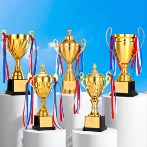 Réunion sportive Globe mondial personnalisé créatif Figurines 3D en métal haut de gamme Trophée plaqué or Trophées de la <span class=keywords><strong>coupe</strong></span> Fabriqué en Chine - Product Image 1