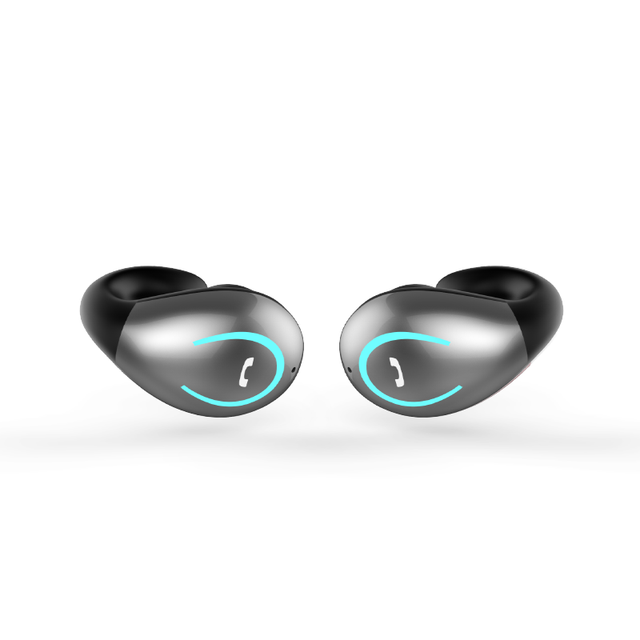 Invisable Mini Ear-hook Wireless Earphone Waterproof Single Ring Clip Ear Design Earbud Earphone