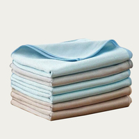 Chiffon de Nettoyage Carré en Microfibre 60g, Séchage Rapide, Écologique, Antimicrobien, pour Verre et Cuisine, Absorbant et Anti-Traces - Vente en Gros Usine