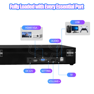 프리미엄 접이식 아케이드 머신 14 ''HD 디스플레이 LED 조명 버튼 2 플레이어 레트로 게임 콘솔 판도라 박스 잼마 - Product Image 5