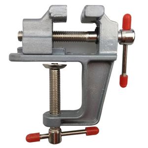 <b>Mini</b> Bench Vise Aluminum Alloy Small Flat Jaw Manual DIY Tool <b>Table</b> Vise - Product Image 4