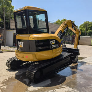Miniexcavadora hidráulica sobre orugas Cat 304 usada, pequeña excavadora con componentes de núcleo de rodamiento a la venta - Product Image 2