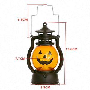 New Design Halloween Hand-held Pumpkin Lamp Small Lantern for bar Party Atmosphere Decoration - Product Image 3