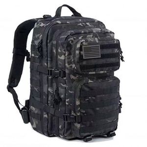 Sac à dos tactique imperméable de qualité supérieure, design camouflage, pour le camping en plein air, la randonnée, les voyages et l'escalade - Product Image 2
