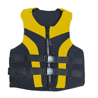 DIVESTAR Grosir Jaket Pelampung Dewasa PVC EPE Neoprene Kustom untuk Berselancar Kayak Kano Arung Jeram